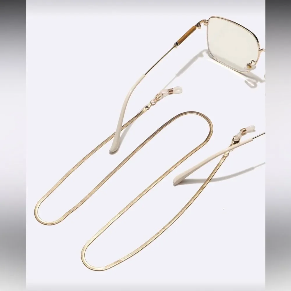 Elegant Gold Eyewear Chain S1210